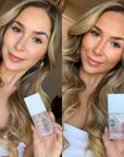 Eau auto-bronzante pour le visage - Foncé